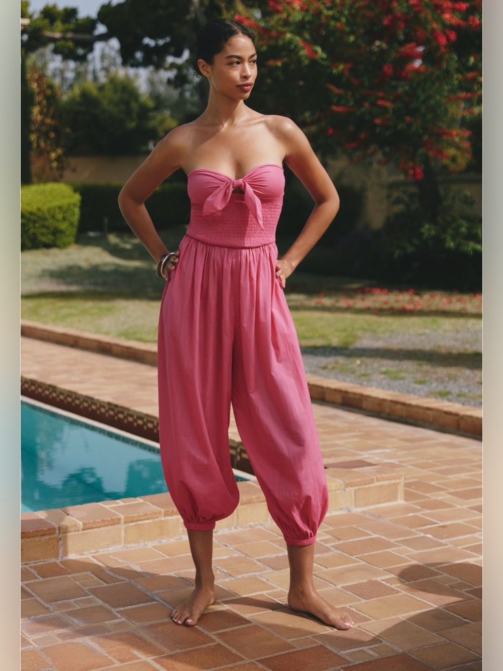 Anthropologie Celandine 100 % Cotton Jumpsuit NWT!